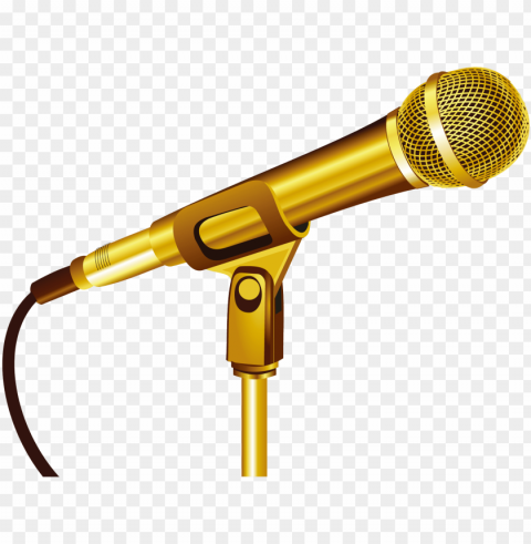 old microphone HighResolution Transparent PNG Isolated Graphic