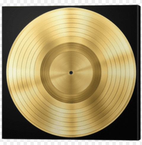 old record music disc award isolated on black canvas - golden record free vectors High-quality transparent PNG images