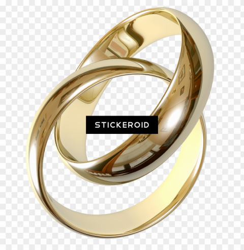 old ring jewelry - wedding rings Transparent Cutout PNG Graphic Isolation