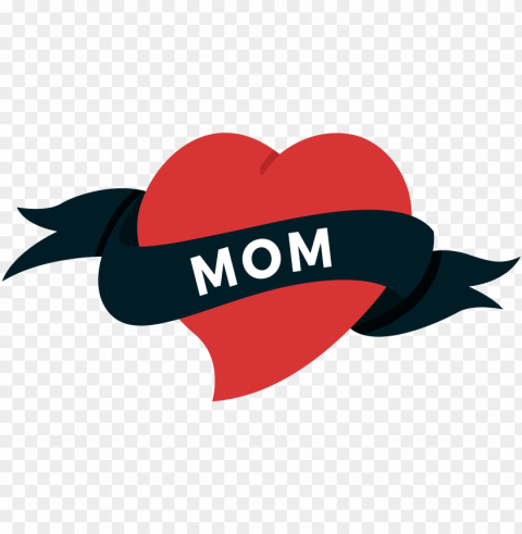 old school heart swallow tattoo - love mom tattoo PNG transparent backgrounds