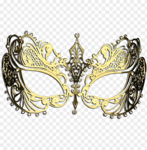 old series laser cut metal venetian pretty masquerade - luxury mask women's laser cut metal venetian pretty ClearCut Background PNG Isolation