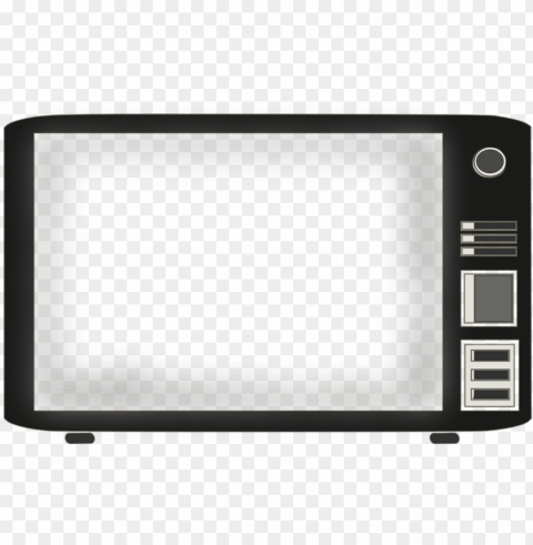 old television image - vintage tv screen PNG images with no attribution