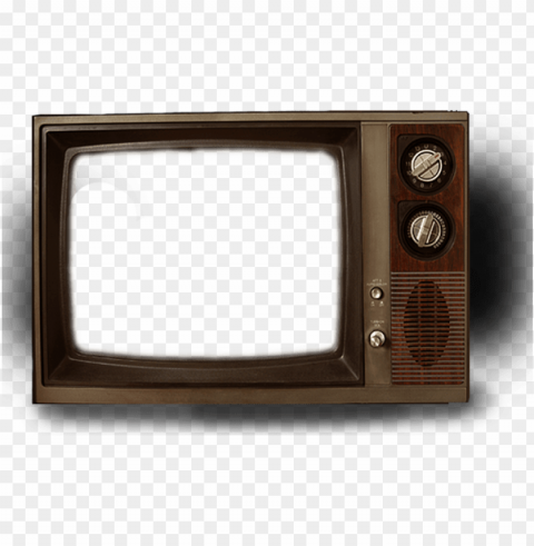 old television Isolated Artwork in HighResolution Transparent PNG