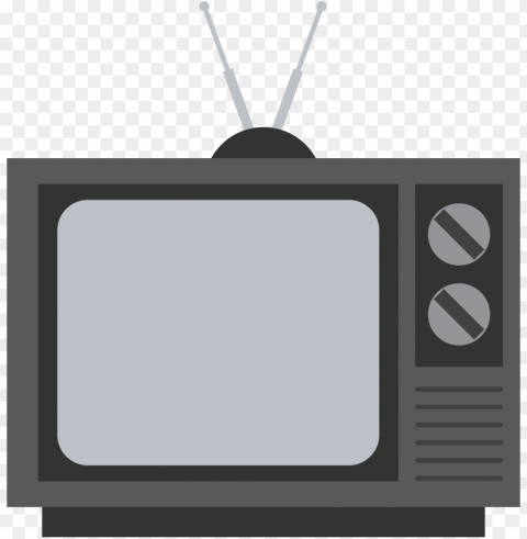 old television Isolated Character in Transparent Background PNG