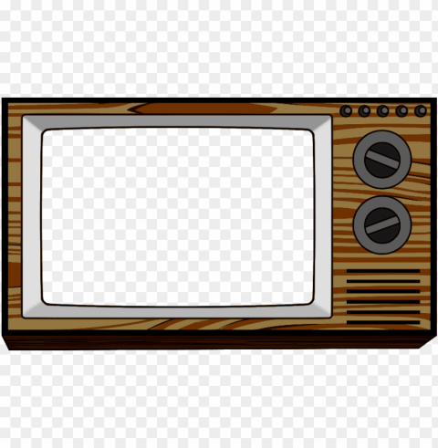 old television Isolated Object on Transparent PNG