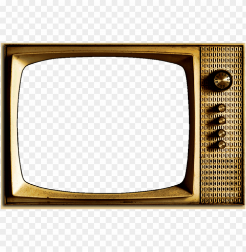 Old Television Transparent Isolated Object With Transparency In PNG