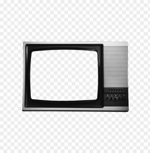 old television transparent Isolated PNG Object with Clear Background