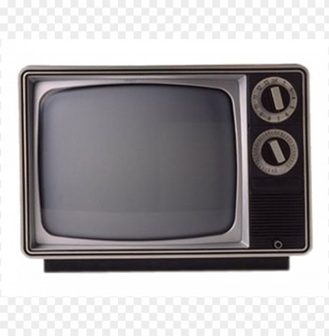 old television Isolated Subject in HighQuality Transparent PNG