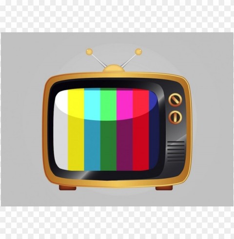 Old Tv Cartoon Isolated Graphic With Clear Background PNG