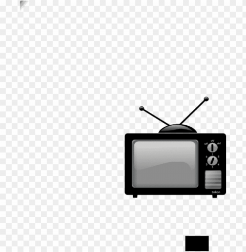 Old Tv Clip Art At Clker - Tv Icon 3d Isolated PNG Object With Clear Background