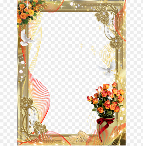 old wedding frames download - wedding photo frame Free PNG images with transparent layers