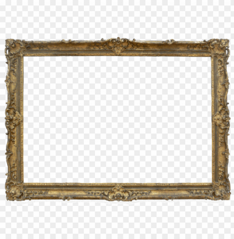 old wooden frame Isolated Item in HighQuality Transparent PNG