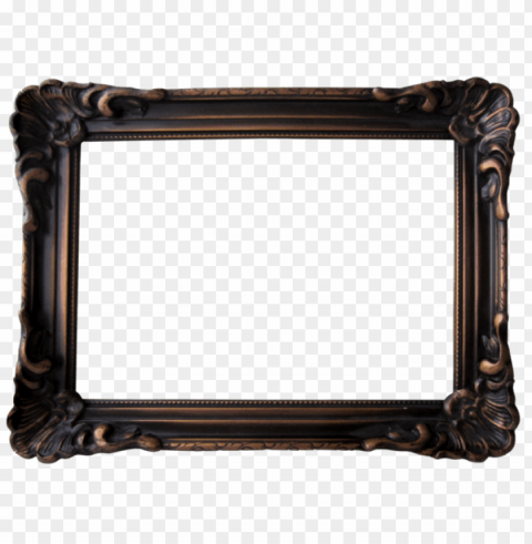 old wooden frame PNG files with clear background collection