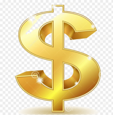 olden dollar sign white - gold dollar si PNG graphics