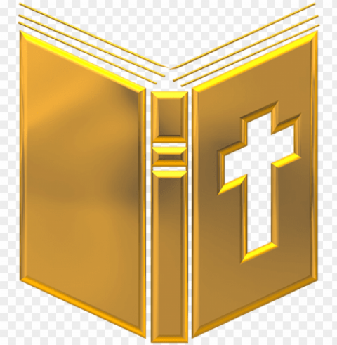 Olden Holy Bible Adult Pull - Gold Bible Transparent PNG Isolated Artwork