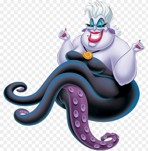 #oldgods hashtag on twitter - ursula little mermaid Isolated Graphic on Transparent PNG