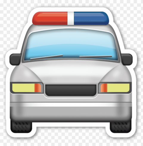 olice emoji - police car emoji PNG format with no background