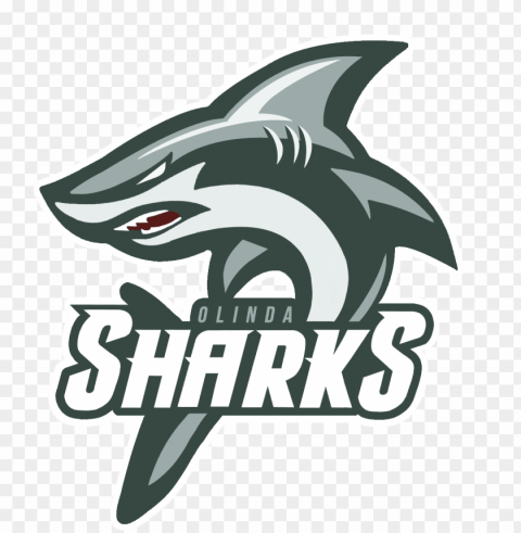 olinda sharks - emblem PNG Image with Isolated Icon