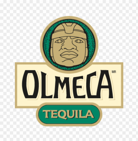 olmeca tequila vector logo free Isolated Element with Clear PNG Background