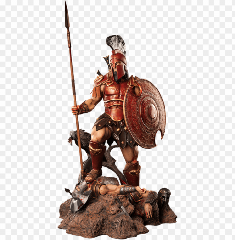 olympian greek gods statue ares - ares the god of war Isolated Item on HighQuality PNG