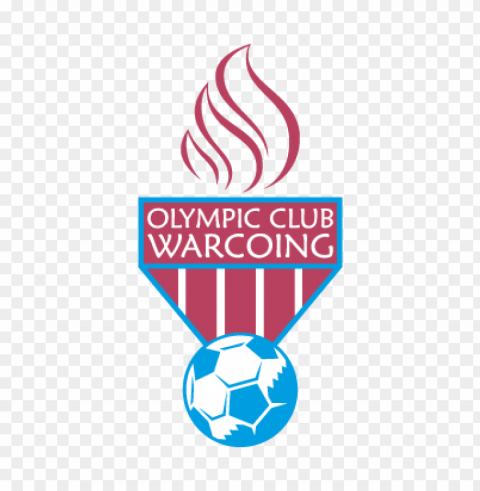 olympic club warcoing vector logo Isolated Design Element in PNG Format