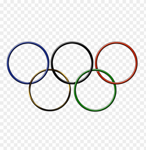olympic rings logo image HighResolution PNG Isolated Illustration