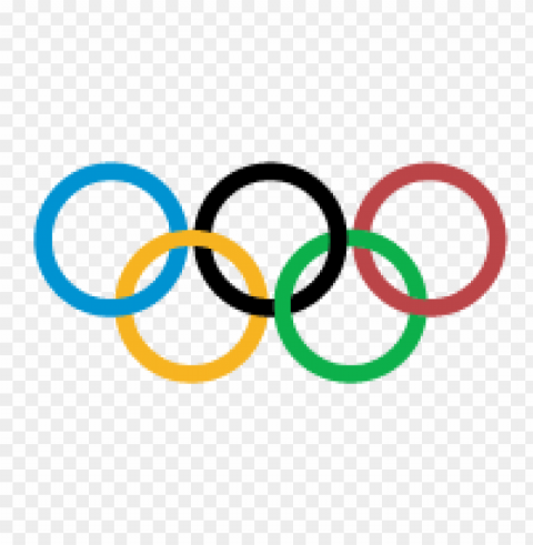 olympic rings logo vector free ClearCut Background Isolated PNG Art