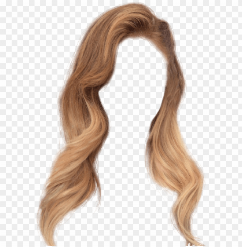 olyvore blonde hair - hairstyle Transparent PNG Isolated Element