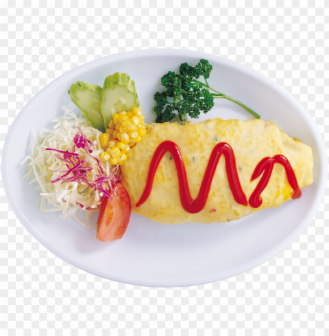 omelette food no background PNG transparent pictures for editing