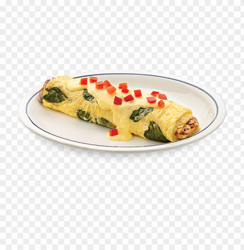 omelette food PNG transparent graphics for projects