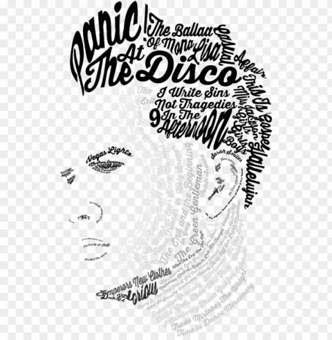 omg this is too cool - panic at the disco drawi PNG graphics with clear alpha channel selection PNG transparent with Clear Background ID 78642228