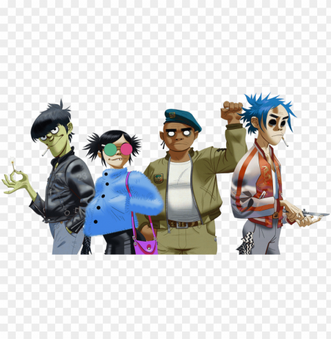 on gorillaz-unofficial forum earlier yesterday - gorillaz new artwork 2017 Isolated Element in Transparent PNG