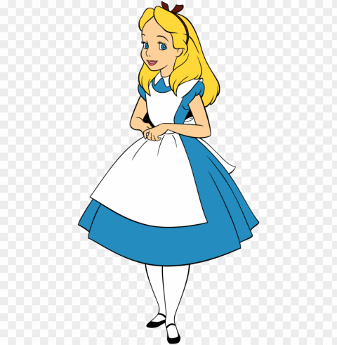 on mad alice in wonderland tea party cartoon - alice in wonderland disney vector Isolated Item in HighQuality Transparent PNG