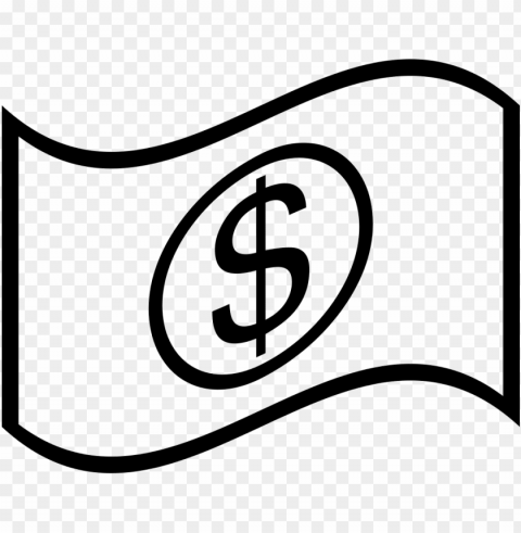 one dollar bill - dollar bill clip art black and white PNG images with no limitations