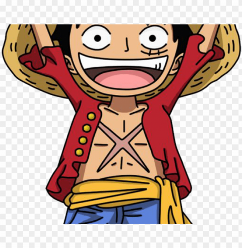 one piece clipart cute - one piece luffy cartoo PNG images with alpha transparency selection