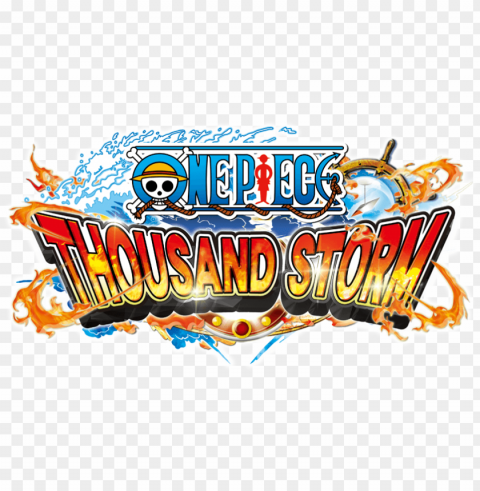 one piece thousand storm - one piece thousand storm logo PNG images with clear alpha channel