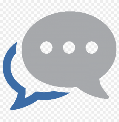 online chat icon PNG graphics with transparent backdrop