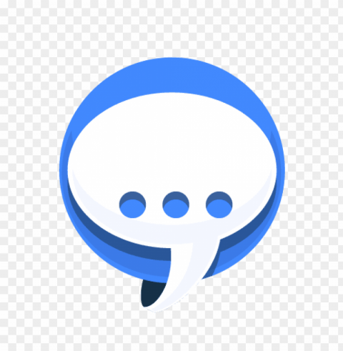 online chat icon PNG Image Isolated on Transparent Backdrop