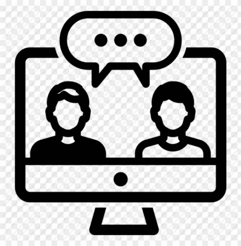 online chat icon PNG Image Isolated with HighQuality Clarity