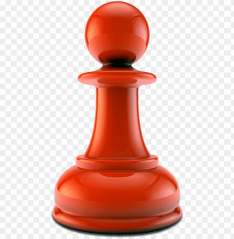 ontos - red chess piece paw Transparent PNG picture