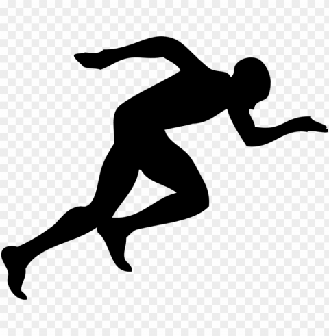 onu men's indoor track and field - clip art runner PNG Graphic with Isolated Design