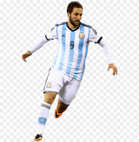 Onzalo Higuain Render - Gonzalo Higuain Argentina Isolated PNG Item In HighResolution