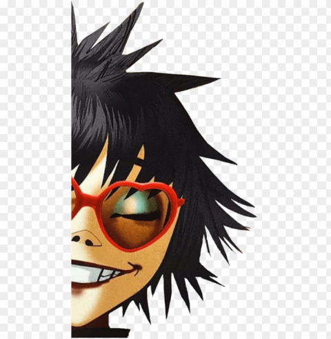 Oodle Gorillaz Humanz - 2d X Noodle Phase 4 Clear Background PNG Images Comprehensive Package