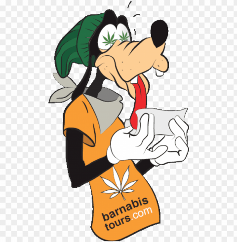 oofy - goofy weed PNG Graphic with Transparent Background Isolation