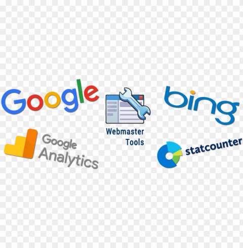 Oogle Bing Statcounter Webmaster Tools - Google Logo Transparent PNG Vectors