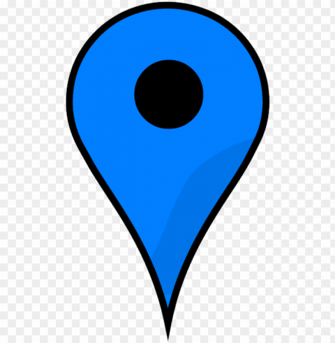 oogle pin image - google maps markers blue PNG for business use