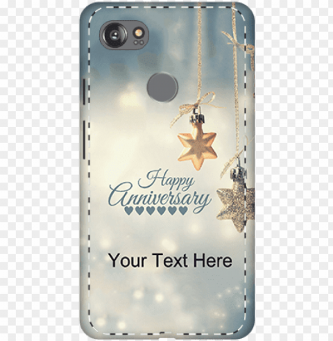 oogle pixel 2 xl star anniversary mobile cover - mobile phone case Isolated Graphic on Clear Background PNG