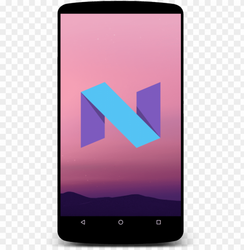 oogle released the developer preview of android n - tablet computer Transparent Background Isolated PNG Design