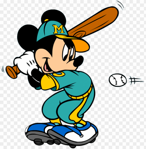 oogle search - mickey mouse baseball Transparent Background Isolation in HighQuality PNG