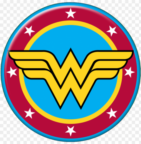 op sefie mulher maravilha - logo wonder woman PNG Graphic with Transparent Isolation